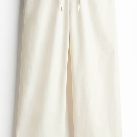 Men’s H&M x Anamika Khanna Cream Wide-Leg Cotton Embroidered Pants. L. NWT. - Picture 4 of 9